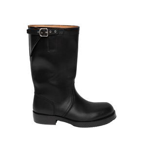 Dries Van Noten Men Stivali Biker In Pelle